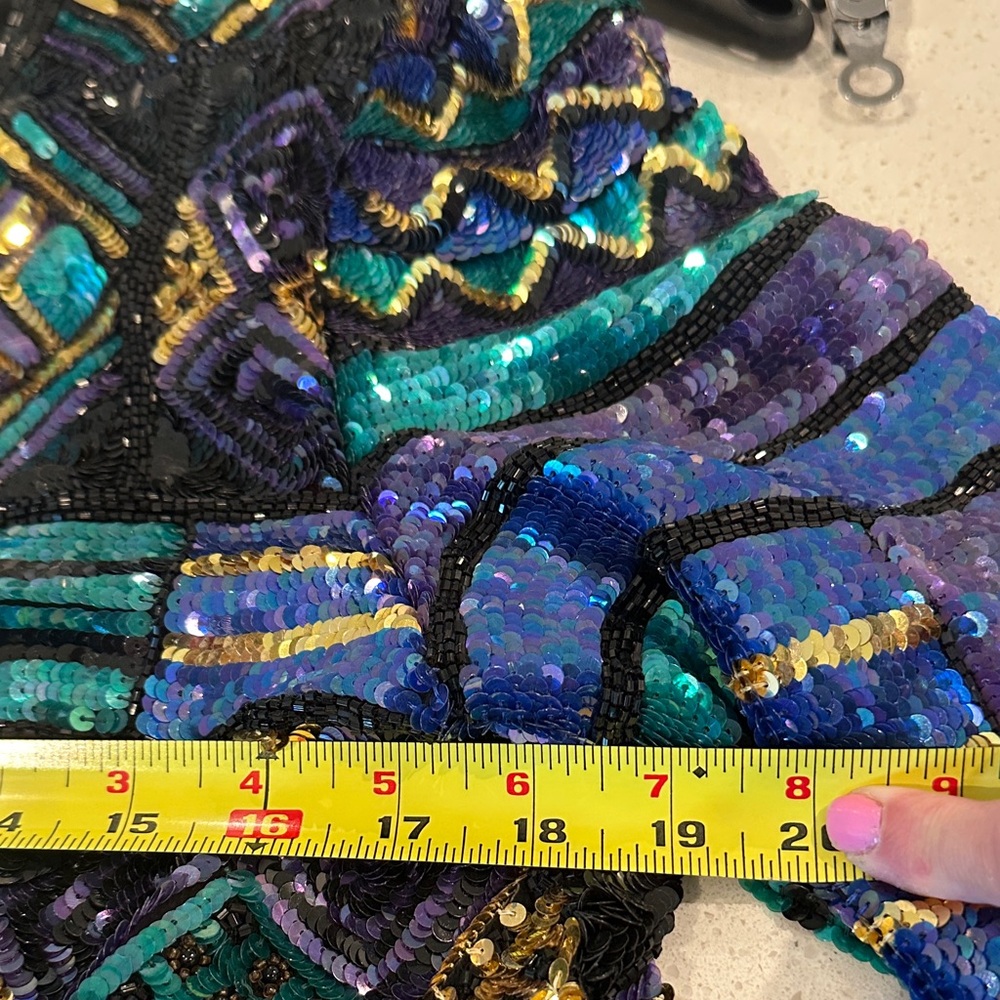 Sequin Jacket Fits Like A Medium. Euc- Vintage. - image 6